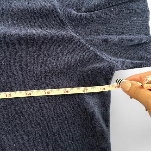 Y2K Early 2000’s Juicy Couture Navy Blue Velure Zip Up - Picture 5 of 6